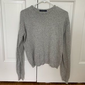 Speckled gray Brandy Melville sweater